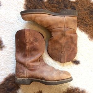 Men’s Leather Cowboy Boot - Georgia Boot